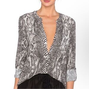 Soft Joie Anabella D Animal-Print Blouse